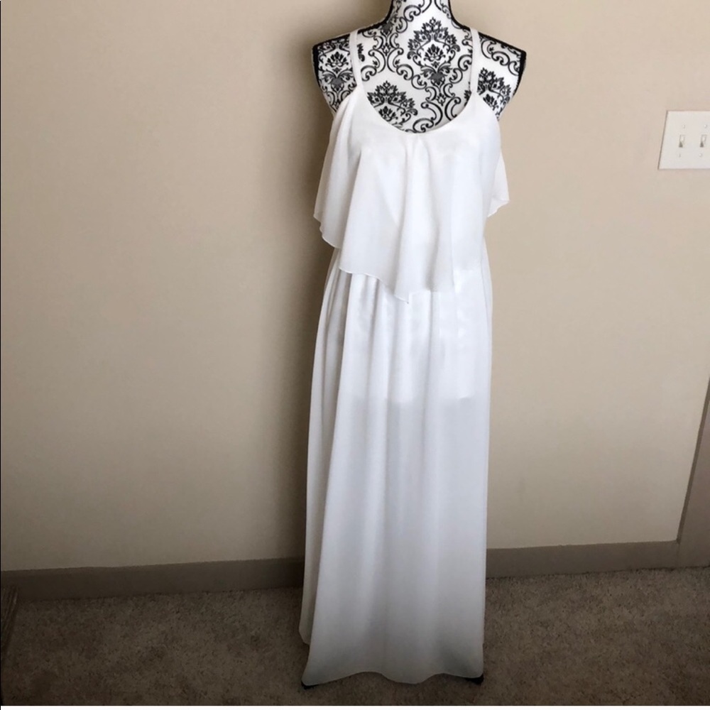 5/$25 • Chiffon maxi romper